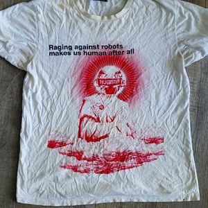 Vtg daft punk tee single stitch.